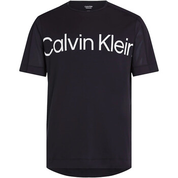 Kleidung Herren T-Shirts Calvin Klein Jeans 00GMS3K102 Schwarz