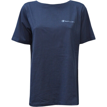 Kleidung Damen T-Shirts Champion 116327 Blau