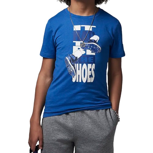 Kleidung Jungen T-Shirts Nike 95B140 Blau