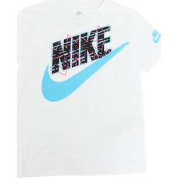 Kleidung Jungen T-Shirts Nike 86K608 Weiss