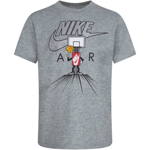 Kleidung Jungen T-Shirts Nike 86K607 Grau