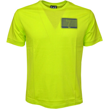Kleidung Jungen T-Shirts Emporio Armani EA7 3RBT60-BJ02Z Gelb