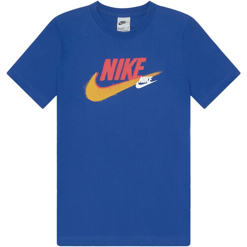 Kleidung Jungen T-Shirts Nike FD1201 Blau