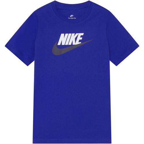 Kleidung Jungen T-Shirts Nike AR5252 Blau