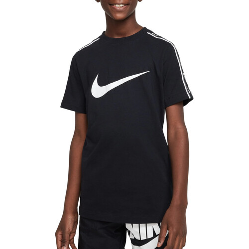 Kleidung Jungen T-Shirts Nike DZ5628 Schwarz