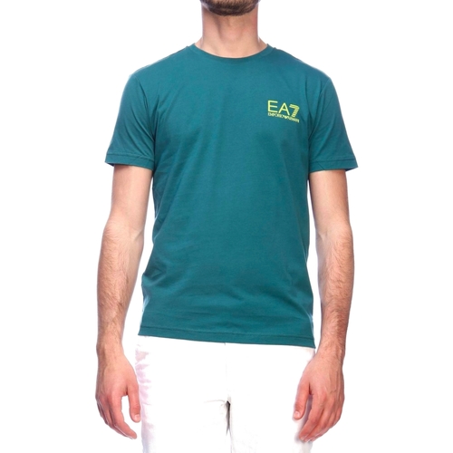 Kleidung Herren T-Shirts Emporio Armani EA7 3GPT05-PJ02Z Grün