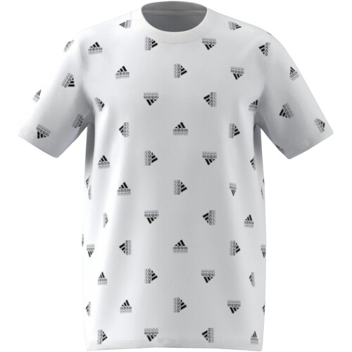 Kleidung Jungen T-Shirts adidas Originals HR6343 Weiss