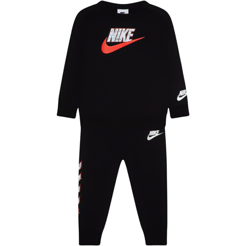 Kleidung Jungen Jogginganzüge Nike 86K514 Schwarz