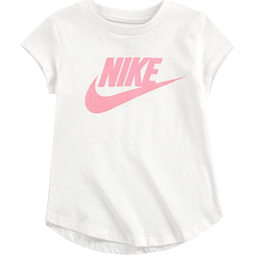 Kleidung Mädchen T-Shirts Nike 36F269 Weiss
