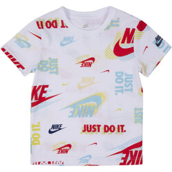 Kleidung Jungen T-Shirts Nike 86K547 Weiss