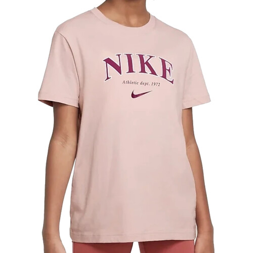 Kleidung Mädchen T-Shirts Nike FD0888 Rosa