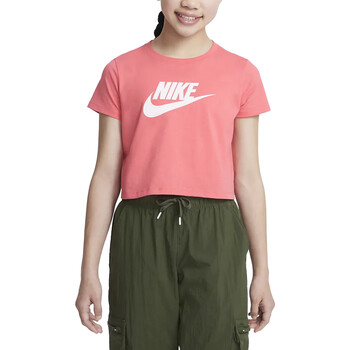 Kleidung Mädchen T-Shirts Nike DA6925 Rosa
