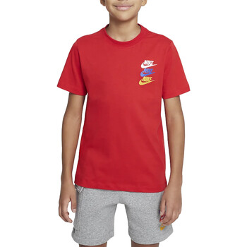 Kleidung Jungen T-Shirts Nike FJ5391 Rot