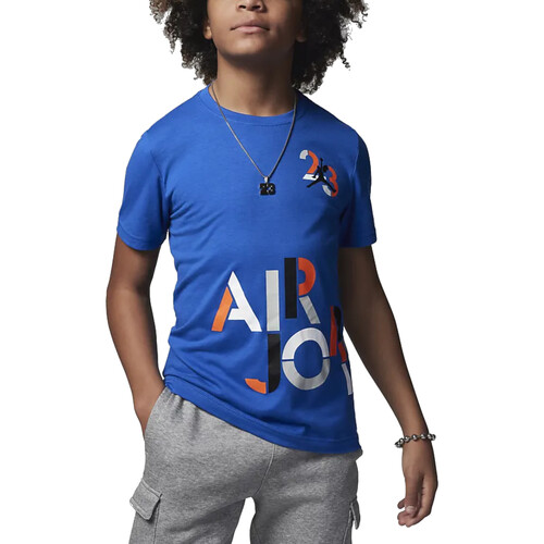 Kleidung Jungen T-Shirts Nike 95C182 Blau