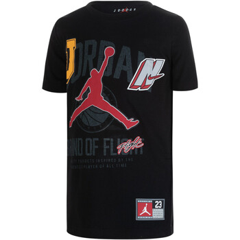 Kleidung Jungen T-Shirts Nike 95C192 Schwarz