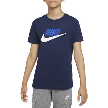Kleidung Jungen T-Shirts Nike AR5252 Blau