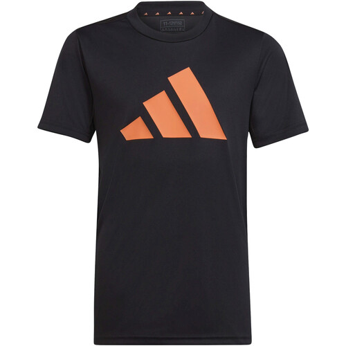 Kleidung Jungen T-Shirts adidas Originals IC5662 Schwarz