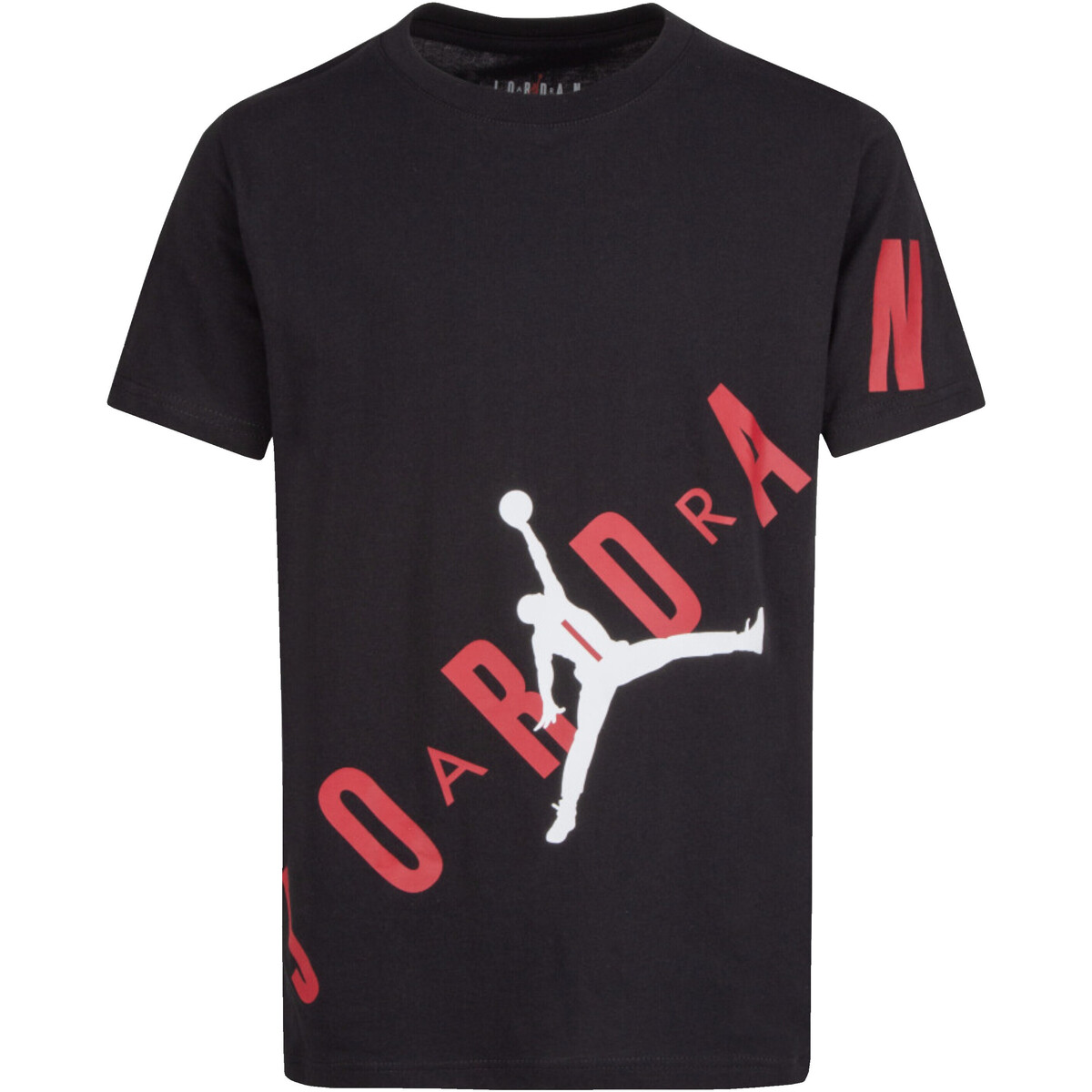 Kleidung Jungen T-Shirts Nike 85A512 Schwarz