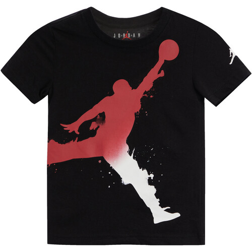 Kleidung Jungen T-Shirts Nike 85C419 Schwarz