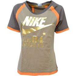 Kleidung Damen T-Shirts Nike 213228 Braun