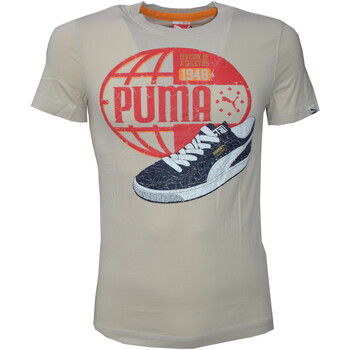 Kleidung Herren T-Shirts Puma 564696 Beige
