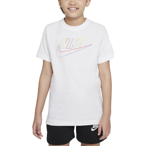 Kleidung Jungen T-Shirts Nike DX9506 Weiss