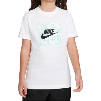 Kleidung Jungen T-Shirts Nike FD3929 Weiss