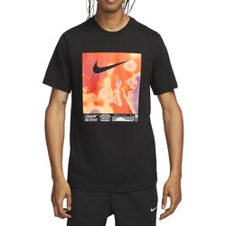 Kleidung Herren T-Shirts Nike FJ2334 Schwarz