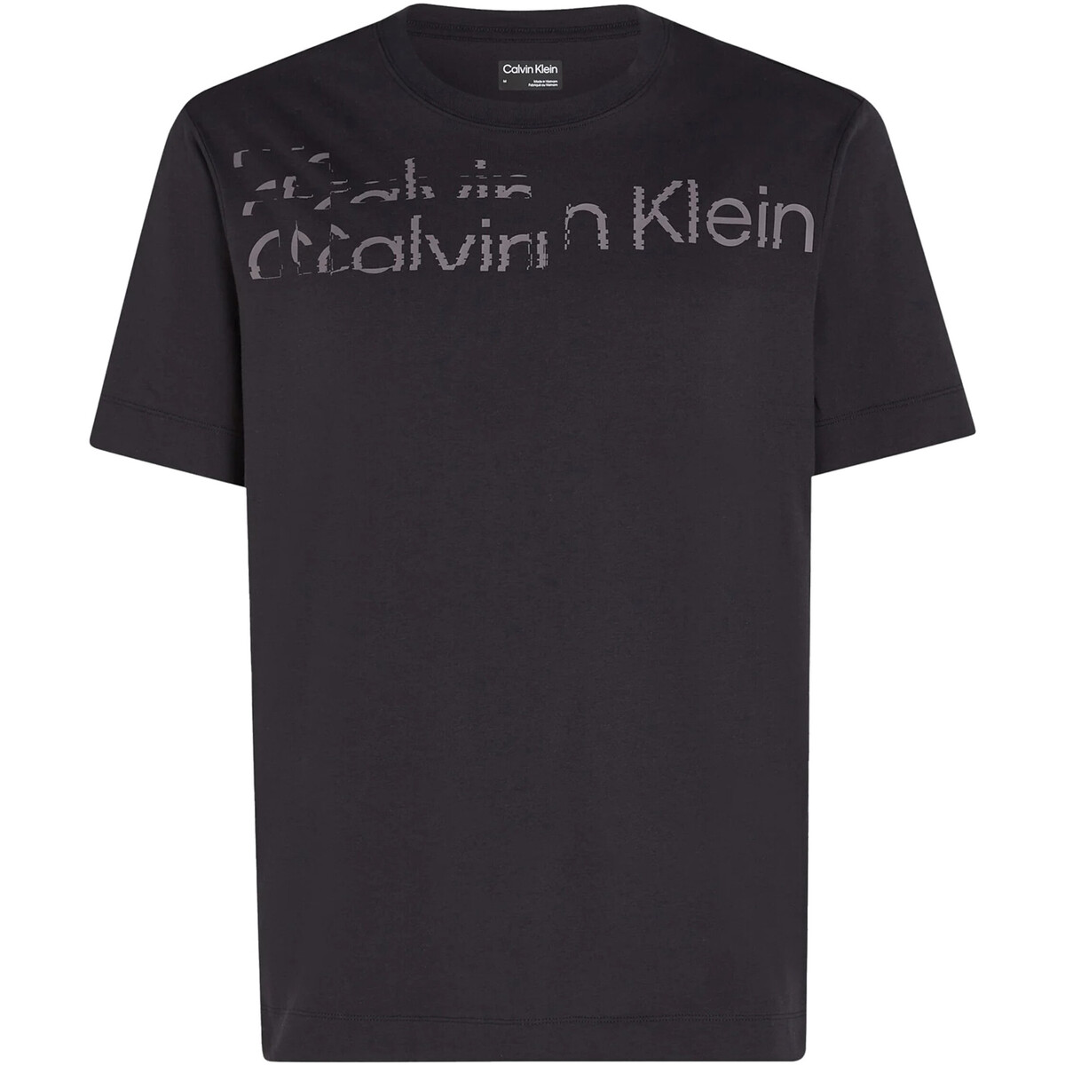 Kleidung Herren T-Shirts Calvin Klein Jeans OOGMF3K141 Schwarz