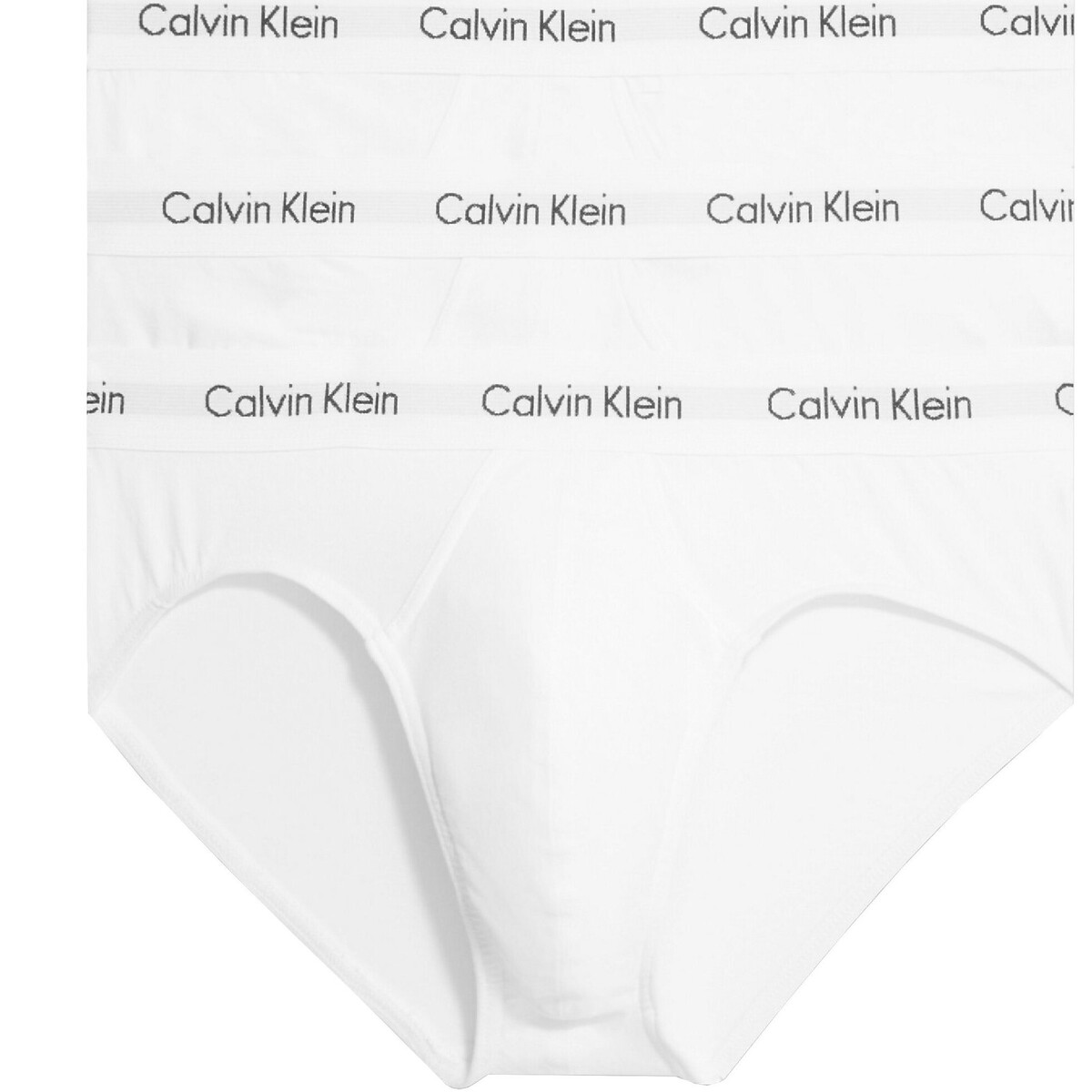 Unterwäsche Herren Slips Calvin Klein Jeans 0000U2661G Weiss