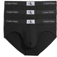 Unterwäsche Herren Slips Calvin Klein Jeans 000NB3527A Schwarz