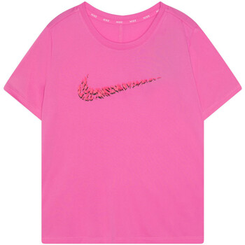 Kleidung Mädchen T-Shirts Nike FN9019 Rosa