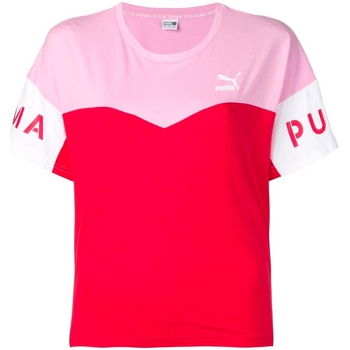 Kleidung Damen T-Shirts Puma 578090 Rot