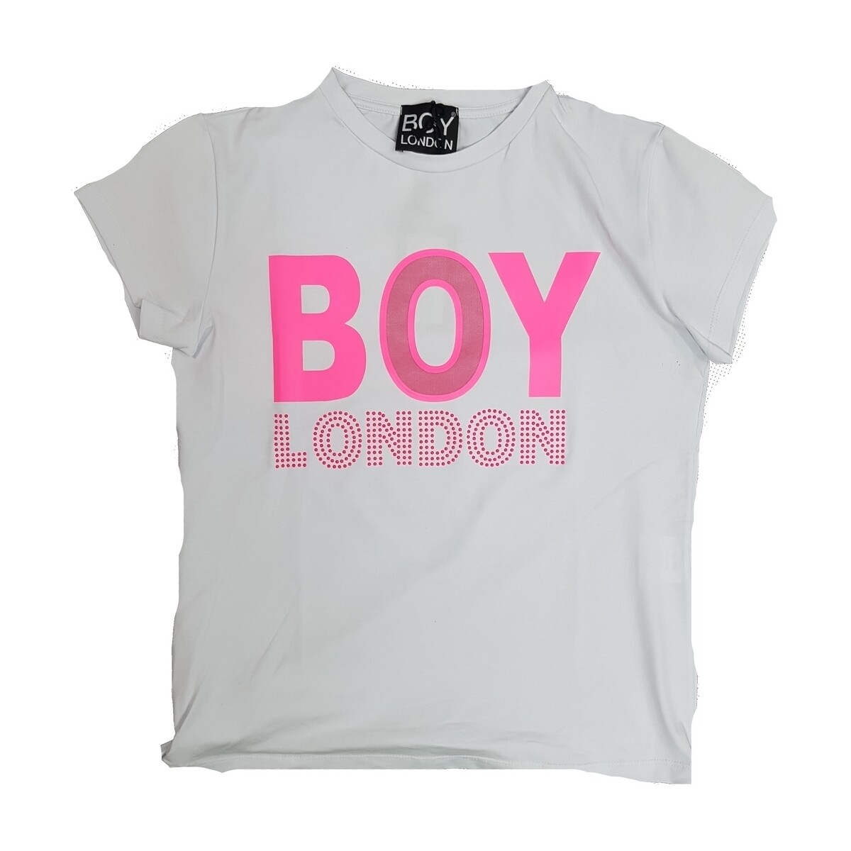 Kleidung Mädchen T-Shirts Boy London TSBLF9152J Weiss