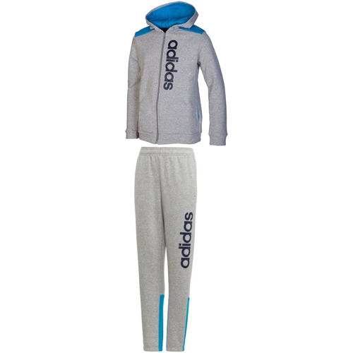 Kleidung Jungen Jogginganzüge adidas Originals DY3436+DY3438 Grau