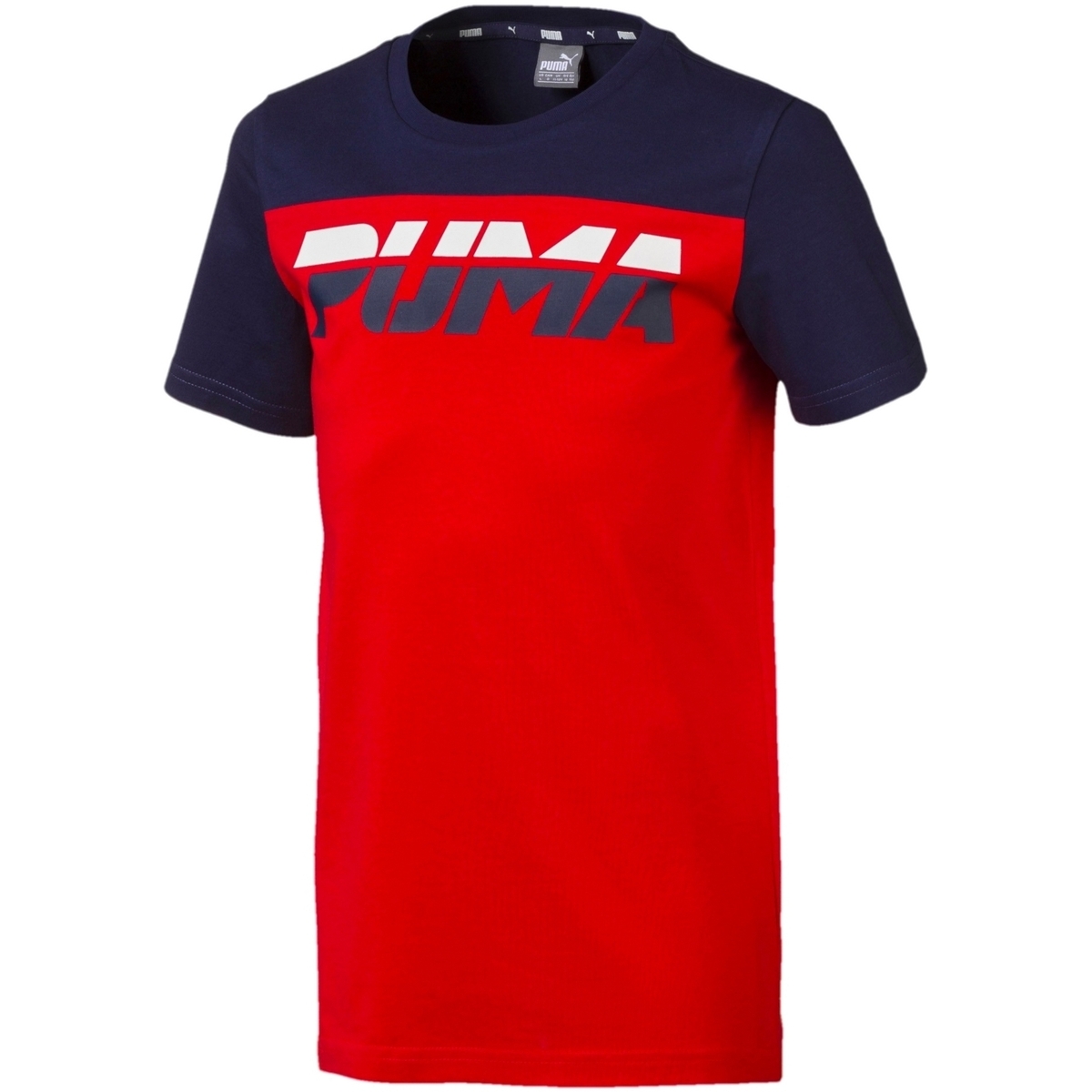 Kleidung Jungen T-Shirts Puma 854383 Blau