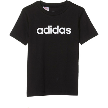 Kleidung Jungen T-Shirts adidas Originals DV1811 Schwarz