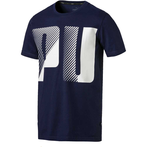 Kleidung Herren T-Shirts Puma 579527 Blau