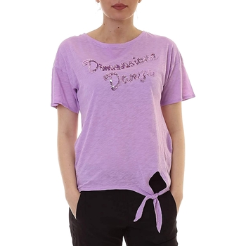 Kleidung Damen T-Shirts Dimensione Danza DZ2A213G73 Violett