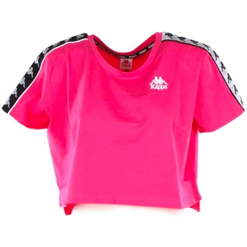 Kleidung Damen T-Shirts Kappa 303WGQ0 Rosa