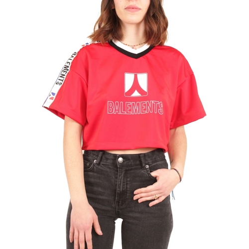 Kleidung Damen T-Shirts Balements BMD409 Rot