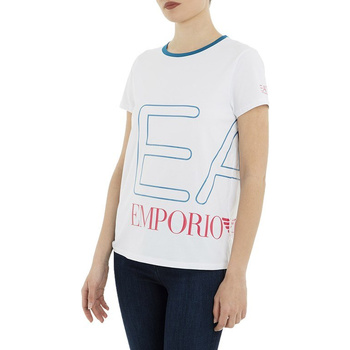 Kleidung Damen T-Shirts Emporio Armani EA7 3GTT59-TJ29Z Weiss
