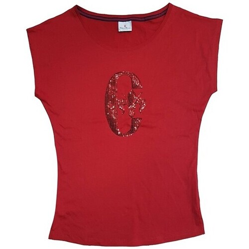 Kleidung Damen T-Shirts Conte Of Florence CAGNO Rot