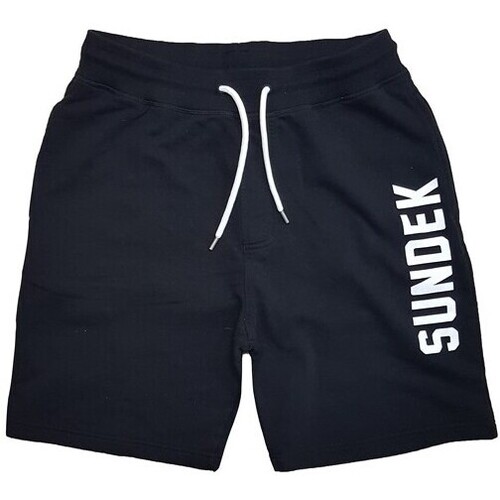 Kleidung Herren Shorts / Bermudas Sundek PRINT Schwarz