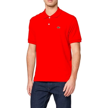 Kleidung Herren Polohemden Lacoste L1212 Rot