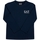 Kleidung Jungen Langarmshirts Emporio Armani EA7 6GBT52-BJ02Z Blau