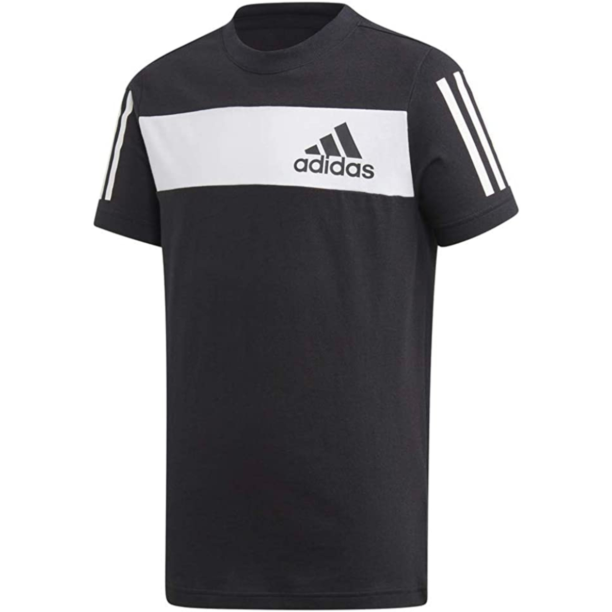 Kleidung Jungen T-Shirts adidas Originals ED6505 Schwarz