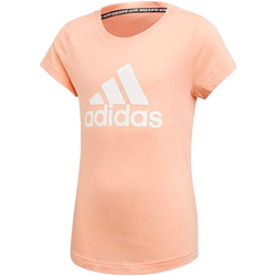 Kleidung Mädchen T-Shirts adidas Originals ED4606 Rosa