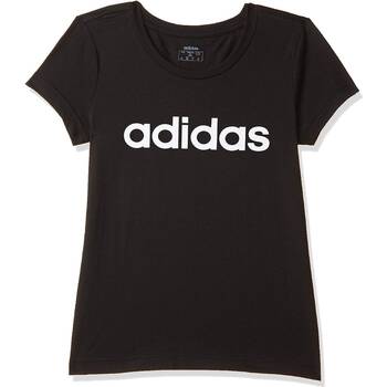 Kleidung Mädchen T-Shirts adidas Originals EH6173 Schwarz