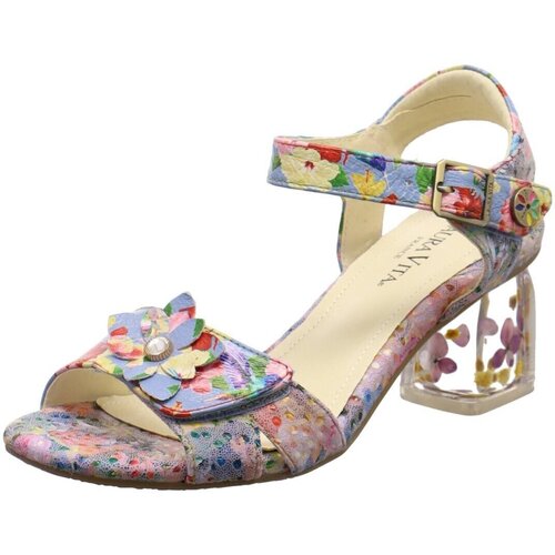 Schuhe Damen Sandalen / Sandaletten Laura Vita Sandaletten FRAMBOISEO 16 BLEU Multicolor